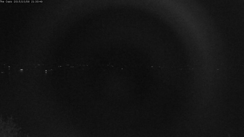 Lake Travis webcam, October 8, 2015 8:35 PM CT