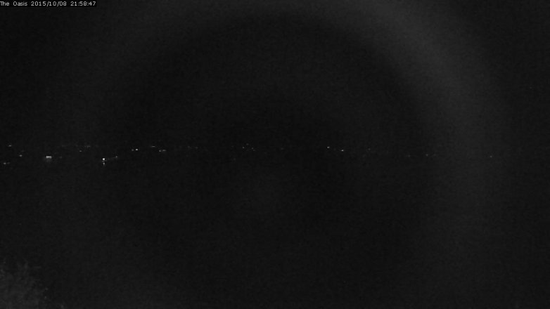 Lake Travis webcam, October 8, 2015 9:05 PM CT