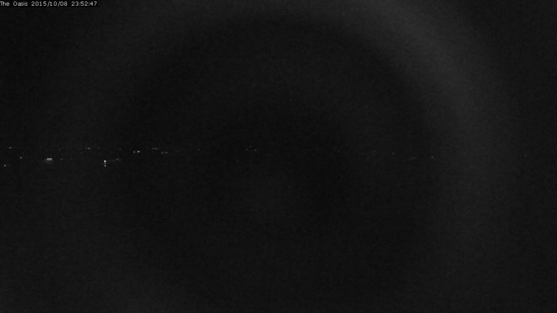Lake Travis webcam, October 8, 2015 11:00 PM CT
