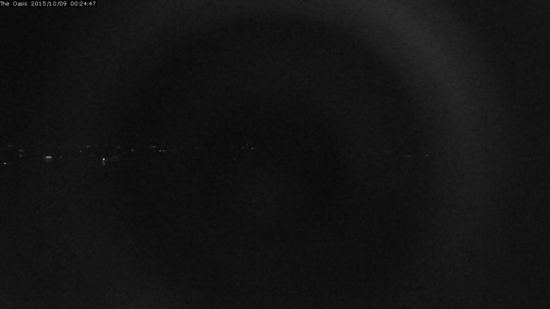 Lake Travis webcam, October 8, 2015 11:30 PM CT