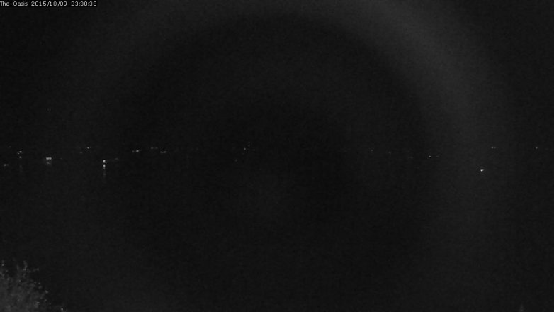 Lake Travis webcam, October 9, 2015 10:35 PM CT