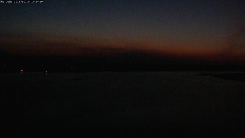 Lake Travis webcam, October 10, 2015 6:40 PM CT