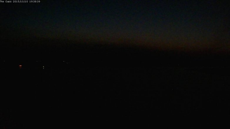 Lake Travis webcam, October 10, 2015 6:45 PM CT