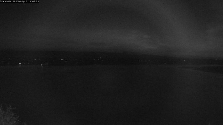 Lake Travis webcam, October 10, 2015 6:50 PM CT