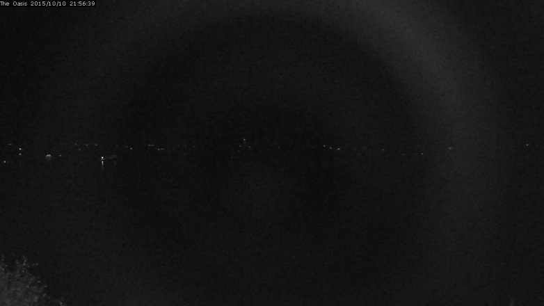 Lake Travis webcam, October 10, 2015 9:05 PM CT