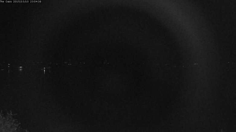 Lake Travis webcam, October 10, 2015 10:10 PM CT