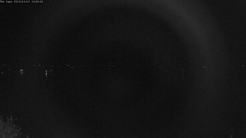 Lake Travis webcam, October 10, 2015 10:15 PM CT