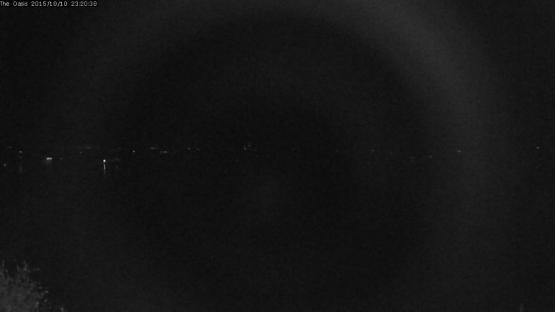 Lake Travis webcam, October 10, 2015 10:25 PM CT