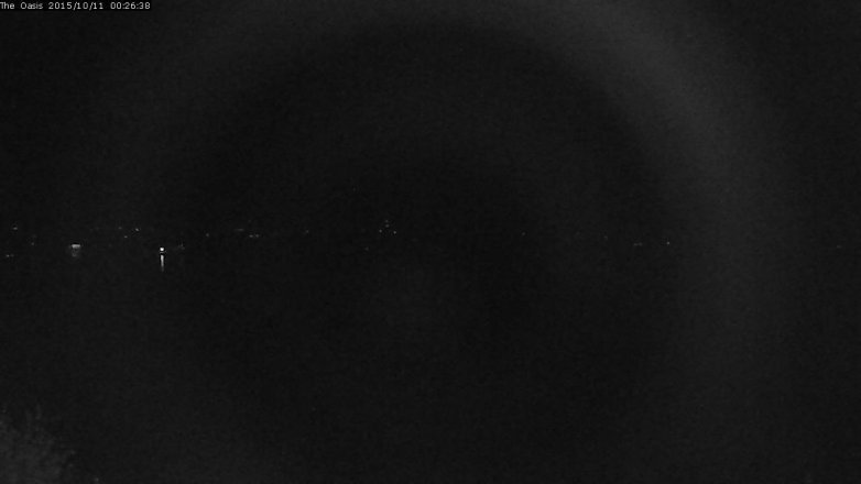 Lake Travis webcam, October 10, 2015 11:30 PM CT