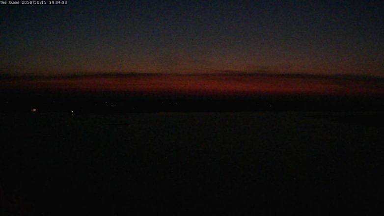 Lake Travis webcam, October 11, 2015 6:40 PM CT