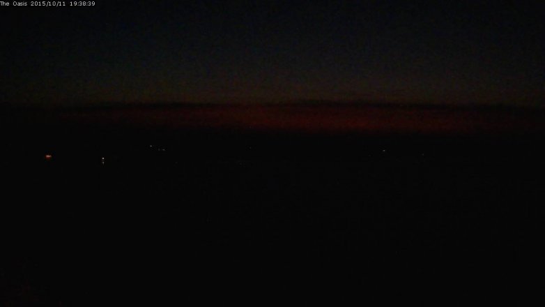 Lake Travis webcam, October 11, 2015 6:45 PM CT