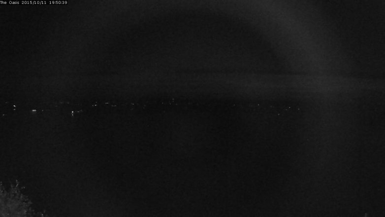 Lake Travis webcam, October 11, 2015 6:55 PM CT