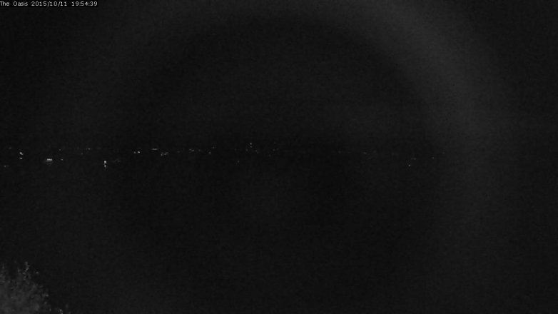 Lake Travis webcam, October 11, 2015 7:00 PM CT