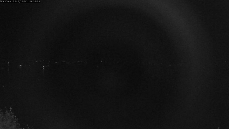 Lake Travis webcam, October 11, 2015 8:30 PM CT
