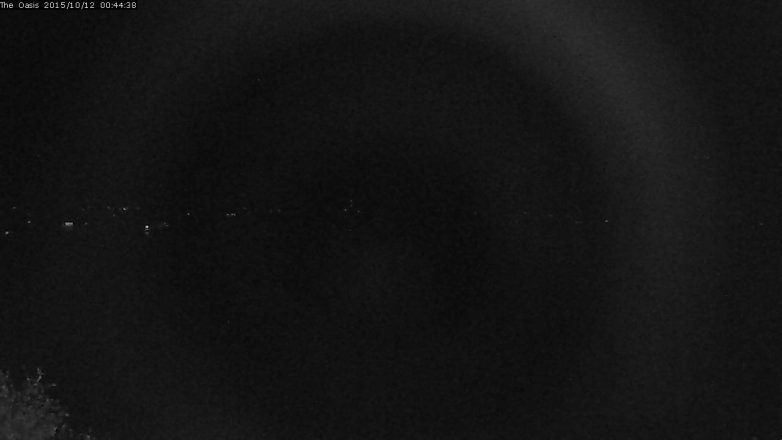 Lake Travis webcam, October 11, 2015 11:50 PM CT