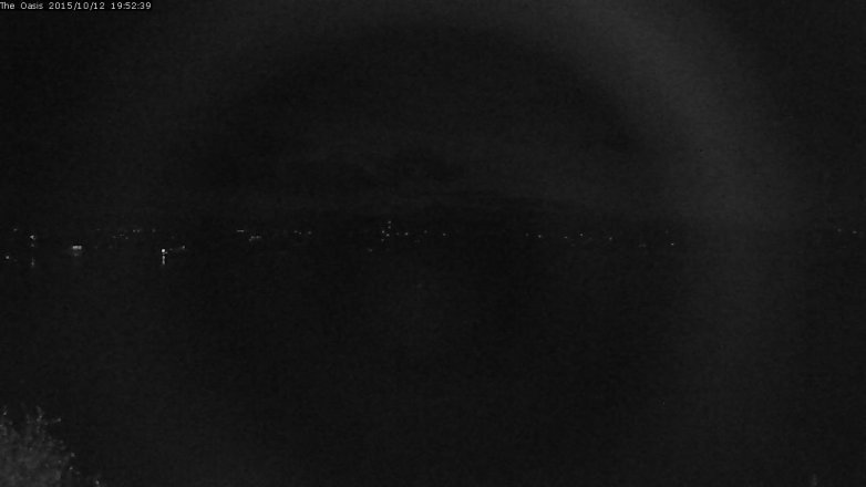 Lake Travis webcam, October 12, 2015 7:00 PM CT