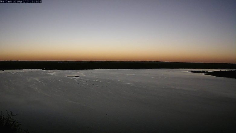 Lake Travis webcam, October 13, 2015 6:25 PM CT