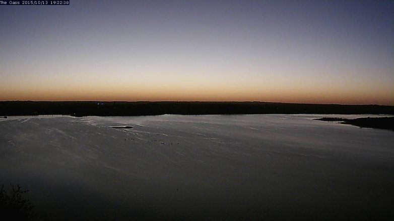 Lake Travis webcam, October 13, 2015 6:30 PM CT
