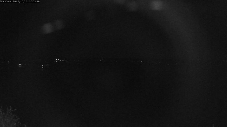 Lake Travis webcam, October 13, 2015 7:10 PM CT