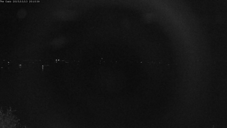 Lake Travis webcam, October 13, 2015 7:15 PM CT