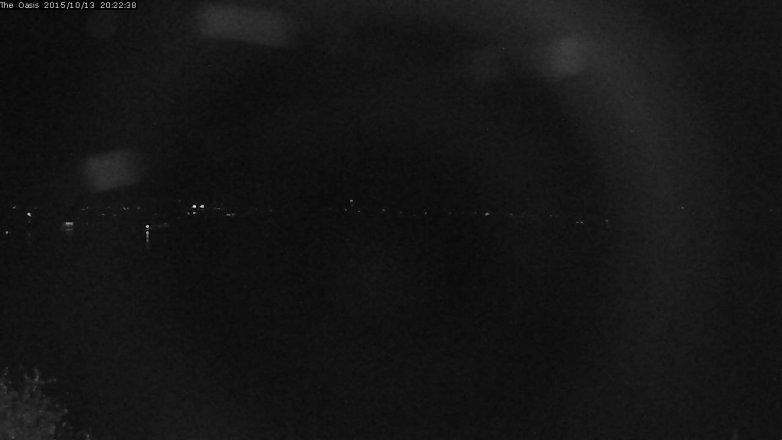 Lake Travis webcam, October 13, 2015 7:30 PM CT
