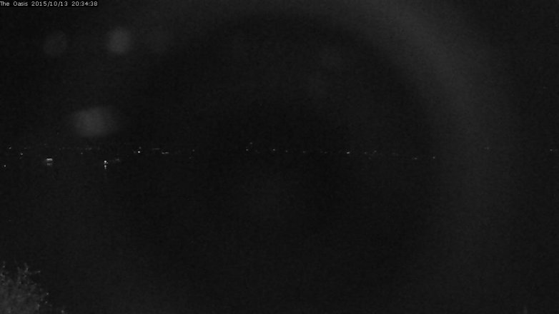 Lake Travis webcam, October 13, 2015 7:40 PM CT
