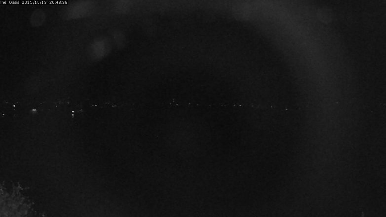 Lake Travis webcam, October 13, 2015 7:55 PM CT