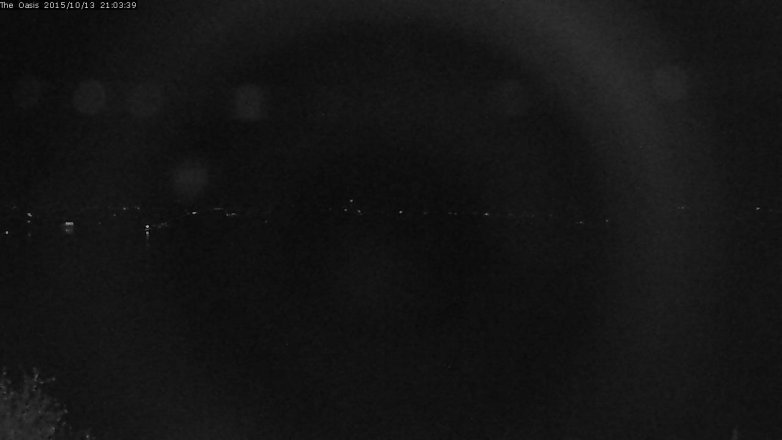 Lake Travis webcam, October 13, 2015 8:10 PM CT