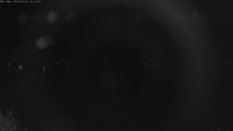 Lake Travis webcam, October 13, 2015 8:15 PM CT