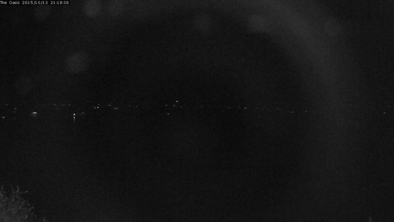 Lake Travis webcam, October 13, 2015 8:25 PM CT