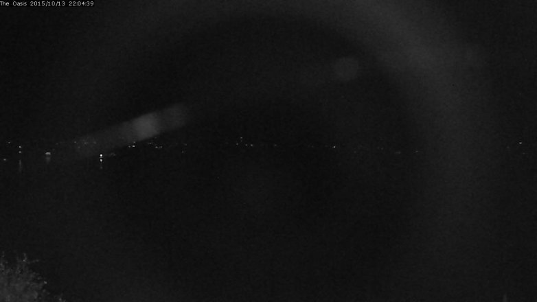 Lake Travis webcam, October 13, 2015 9:10 PM CT