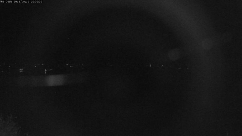 Lake Travis webcam, October 13, 2015 9:40 PM CT