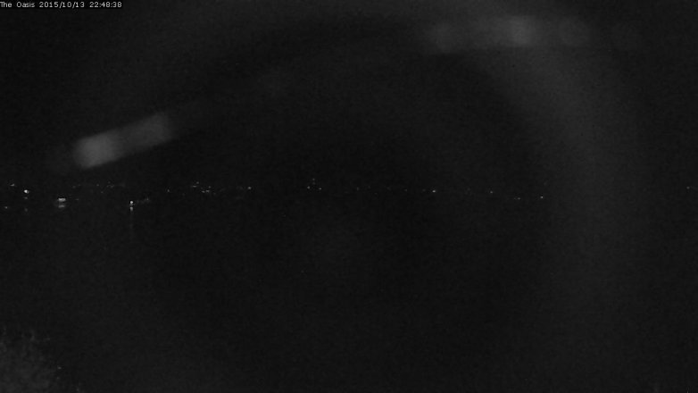 Lake Travis webcam, October 13, 2015 9:55 PM CT