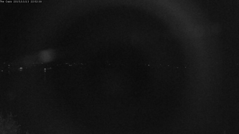 Lake Travis webcam, October 13, 2015 10:00 PM CT