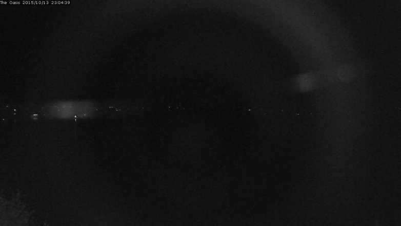 Lake Travis webcam, October 13, 2015 10:10 PM CT