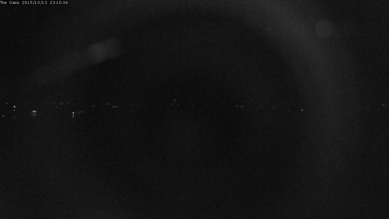 Lake Travis webcam, October 13, 2015 10:15 PM CT