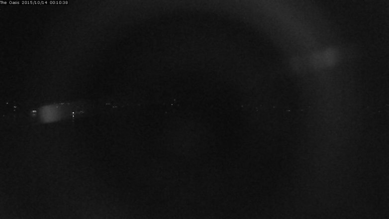 Lake Travis webcam, October 13, 2015 11:15 PM CT