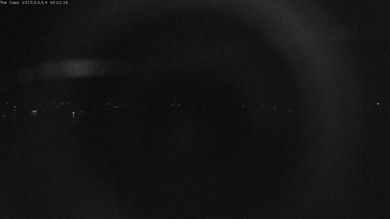 Lake Travis webcam, October 13, 2015 11:30 PM CT