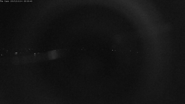 Lake Travis webcam, October 13, 2015 11:35 PM CT
