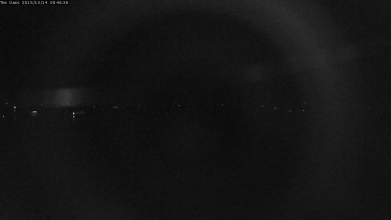 Lake Travis webcam, October 13, 2015 11:50 PM CT