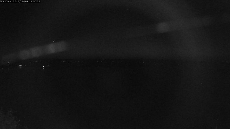 Lake Travis webcam, October 14, 2015 6:55 PM CT