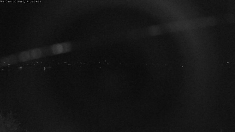 Lake Travis webcam, October 14, 2015 8:40 PM CT