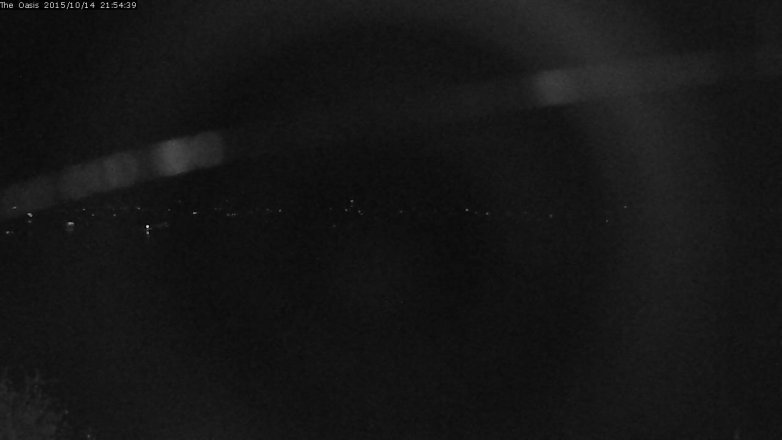 Lake Travis webcam, October 14, 2015 9:00 PM CT