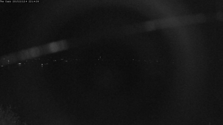 Lake Travis webcam, October 14, 2015 9:20 PM CT