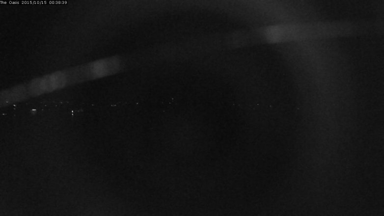 Lake Travis webcam, October 14, 2015 11:45 PM CT