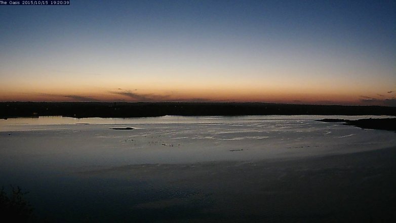 Lake Travis webcam, October 15, 2015 6:25 PM CT