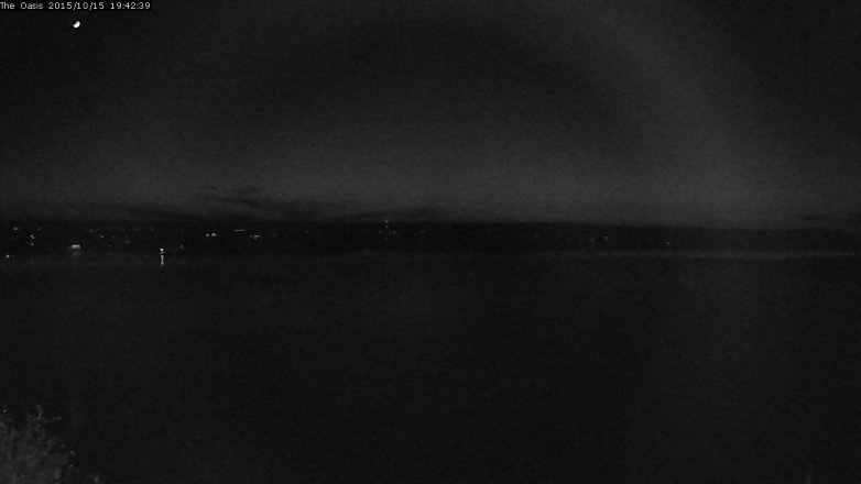 Lake Travis webcam, October 15, 2015 6:50 PM CT