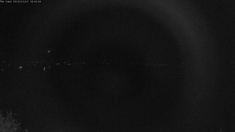 Lake Travis webcam, October 15, 2015 7:50 PM CT