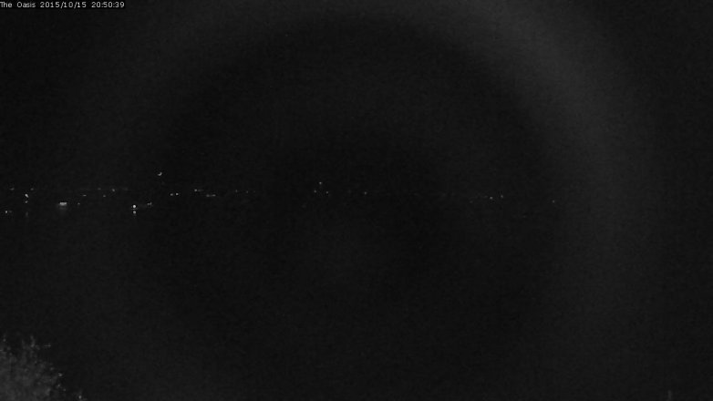 Lake Travis webcam, October 15, 2015 7:55 PM CT