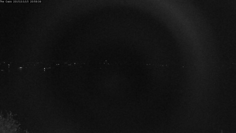 Lake Travis webcam, October 15, 2015 8:05 PM CT
